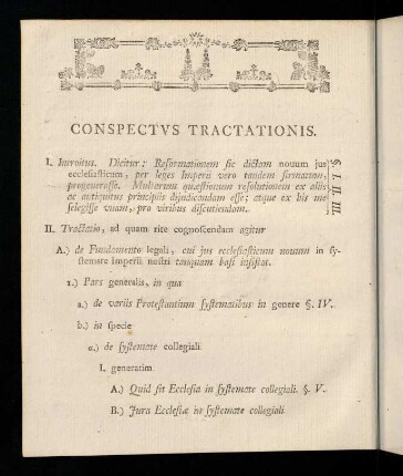 3v-5v, Conspectvs Tractationis.