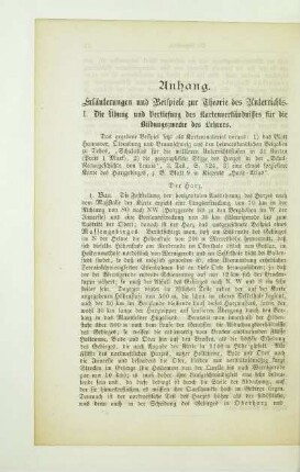 Anhang. Erläuterungen und Beispiele zur Theorie des Unterrichts