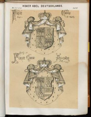 Taf. 38. Fürst Chigi Dipl. v. 7.IV.1659. - Fürst Chigi-Albani