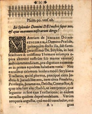 De Juribus Domesticorum Positiones Inaugurales