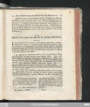 §. 4. Von den Werkzeugen oder Mitteln der götlichen Erleuchtung.