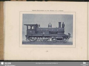 2/4 gek. Verbund-Personenzug-Locomotive der Norwegischen Staats-Eisenbahnen