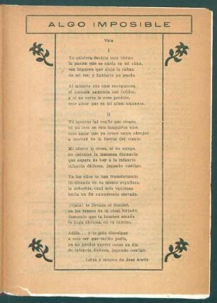 Algo imposible : Vals