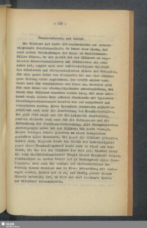 Zusammenfassung und Schluß