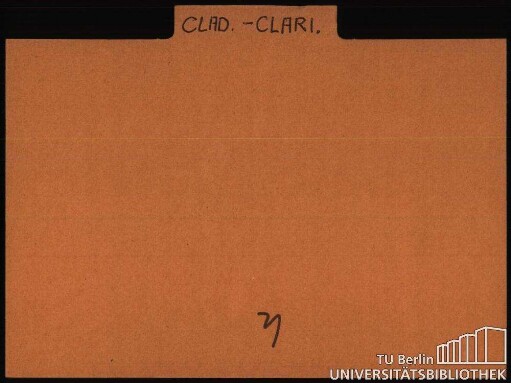 CLAD.-CLARI.