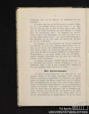 7. Über Bodenbewegungen.
