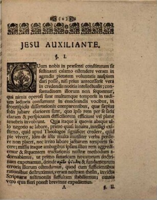 Thesis theologica Nunquam recte vivitur, sicubi non recte creditur