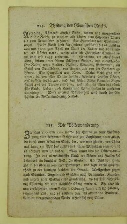 214. Theilung des Römischen Reichs