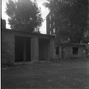 Negativ: Ruine, Baumeisterstraße 17, 1957