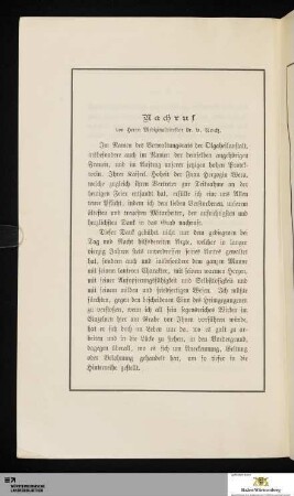 Nachruf von Herrn Medizinaldirektor Dr. v. Koch