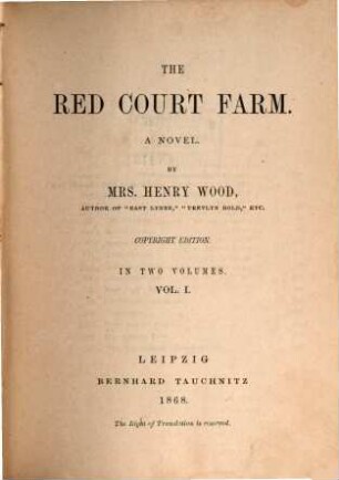 The red court farm : a novel, 1