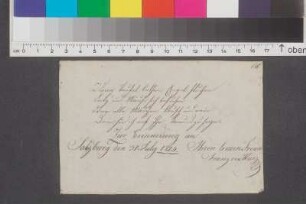 Einträge Bl. 64 - 74
