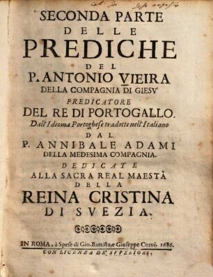 Prediche, 2