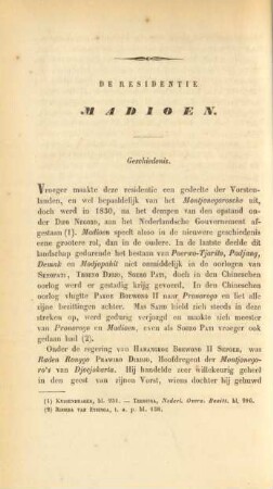 De residentie Madioen