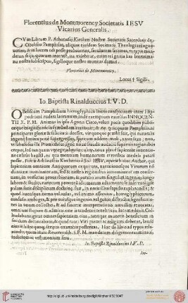 Florentius Montmorency Soc. IESV et al.