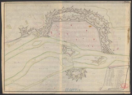 Plan von Magdeburg : Ao. 1730