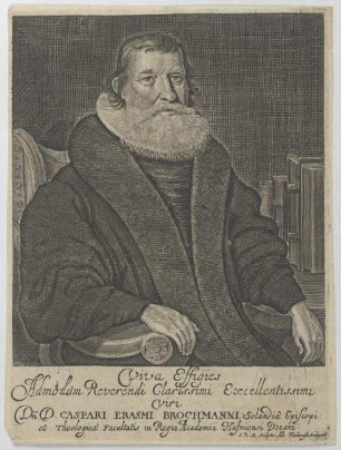 Bildnis des Casparus Erasmus Brochmannus