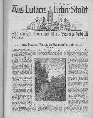"... und brachte Frucht, die da zunahm und wuchs" / Kühn