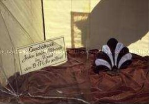 Schaufenster eines Goldschmiedes