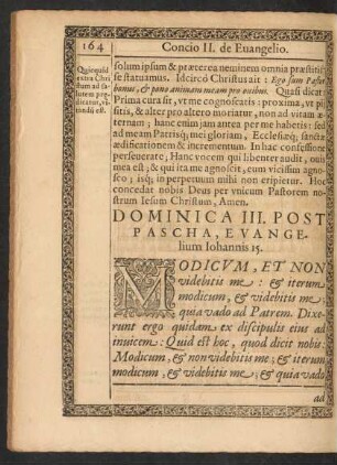 Dominica III. Post Pascha, Evangelium Iohannis 15.