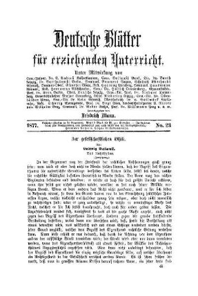 Zur gesellschaftlichen Ethik : (Fortsetzung)