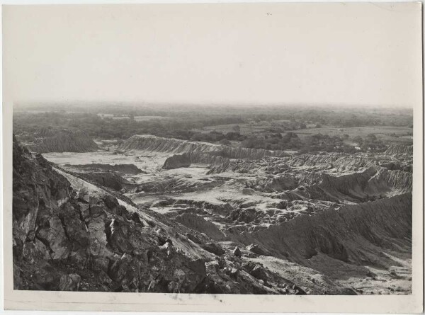 Ein Panorama der Huacas