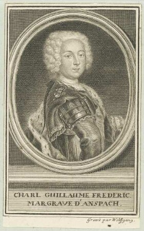 Bildnis des Charl Guillaume Frederic, Margrave d'Anspach