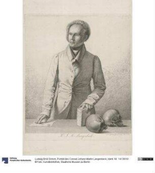 Porträt des Conrad Johann Martin Langenbeck