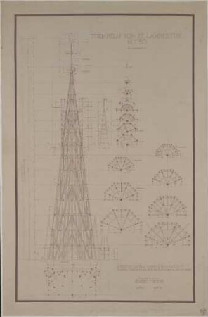Turmhelm, St. Lambertuskirche zu Düsseldorf