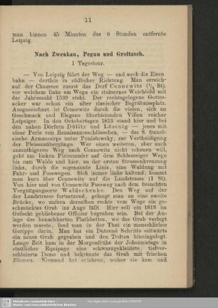 Nach Zwenkau, Pegau und Groitzsch