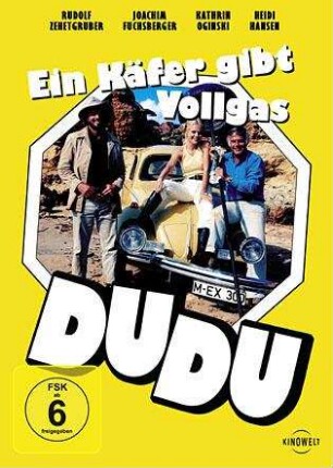 DVD-Cover (2009) von "Ein Käfer gibt Vollgas" (1972)