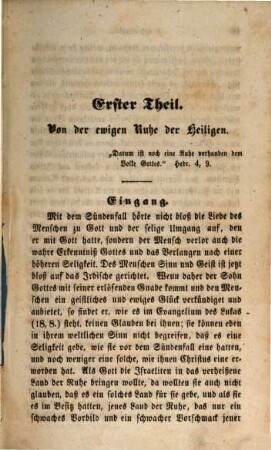 Die ewige Ruhe der Heiligen von Richard Baxter : Nach der neuesten englischen Ausgabe. Mit einem Vorwort von [S. C.] v. Kapff. Wohlfeilste vollständige Ausgabe