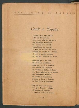 Canto a España