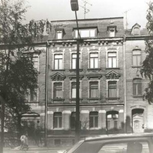 Reichenbach (Vogtland), Fedor-Flinzer-Straße 9. Wohnhaus (um 1900). Straßenfront