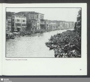 Regatta auf dem Canal Grande