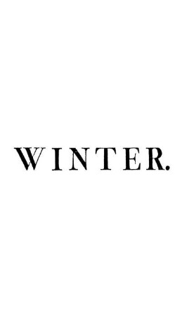 Winter. = Der Winter.
