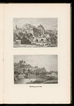 Marburg um 1860