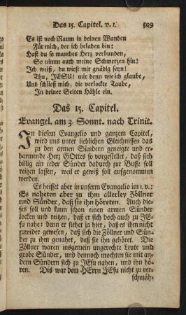 509-546, Evangel. am 3 Sonnt. nach Trinit.