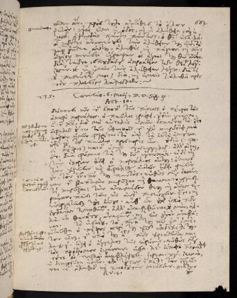 663-664, 6.5.1591, Act 10