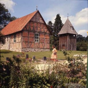 Lüneburger Heide. Undeloh. Dorfkirche St. Magdalenen