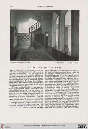 Deutsches Kunsthandwerk