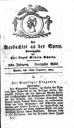 50. Stueck, 16. Dezember 1822