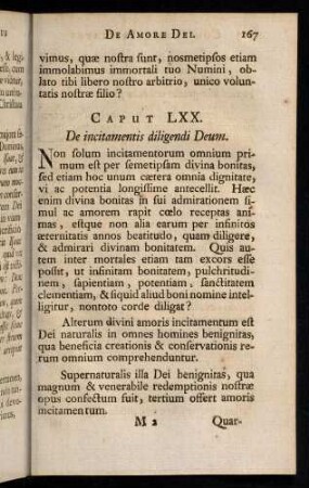 167-172, Caput LXX - LXXII