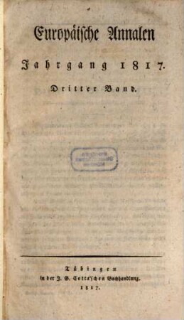 Europäische Annalen. 1817, 3