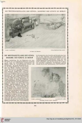 26: Die Winterausstellung der Königl. Akademie der Künste zu Berlin