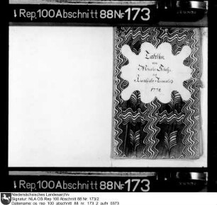 Monats- und Rauchschatzregister des Amts Grönenberg (mit Nachträgen bis ca. 1800)