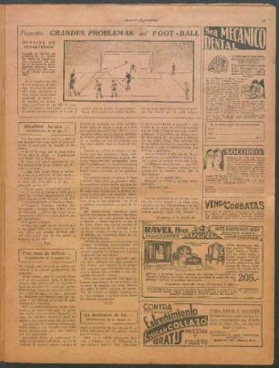 Pequeños grandes problemas del foot-ball [Dibujo] : Offside de panaltykick