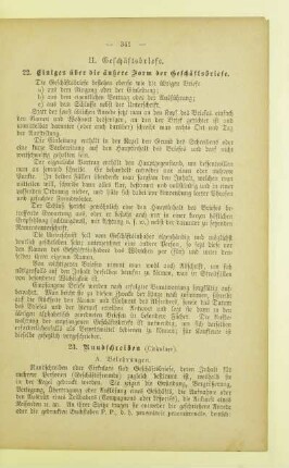 II. Geschäftsbriefe