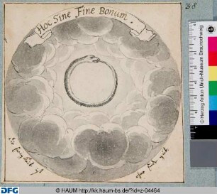 Emblem: Hoc Sine Fine Bonum