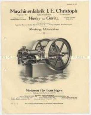 Motoren für Leuchtgas